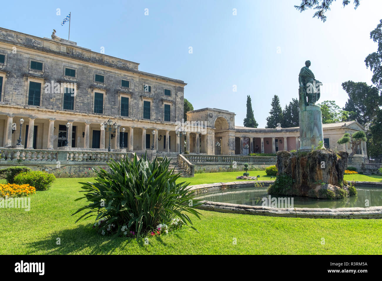 Il Museo di Arte Asiatica, Corfù, Grecia Foto Stock