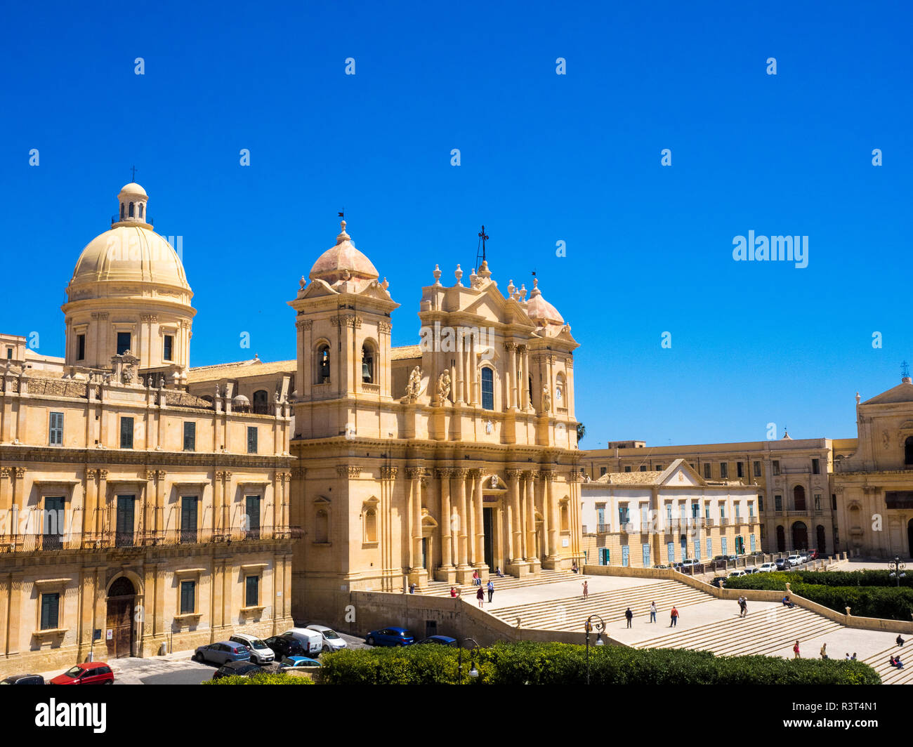 Cattedrale barocca di San Nicolo Foto Stock