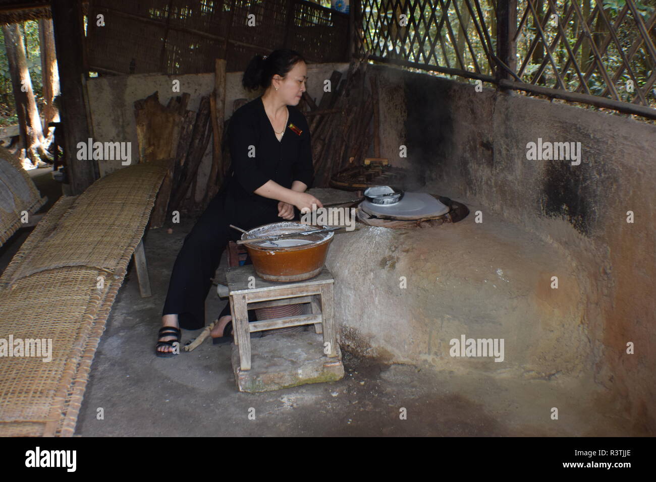 Cu Chi, Vietnam Foto Stock