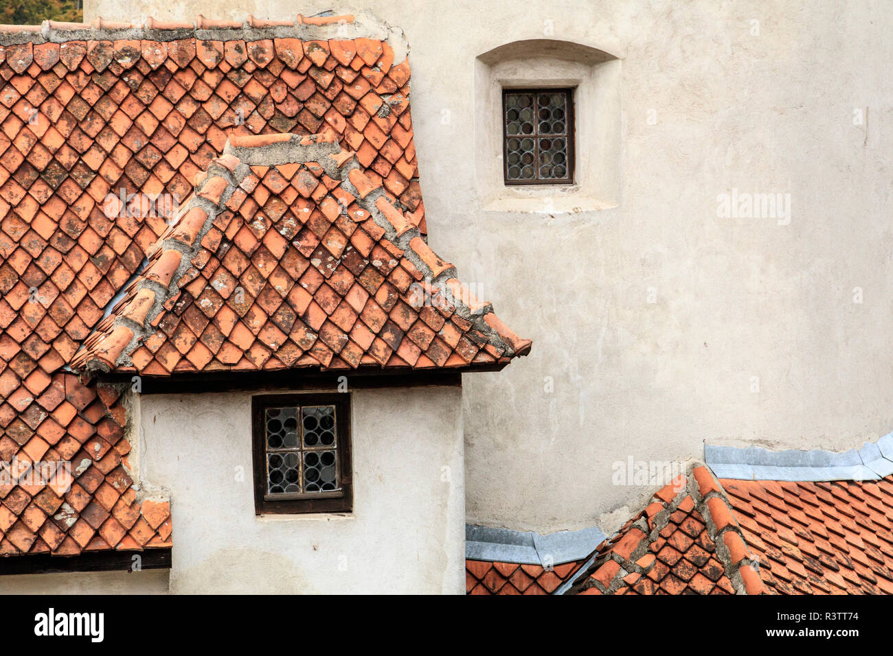L'Europa, Romania. La crusca. Castello di crusca esterno. Foto Stock