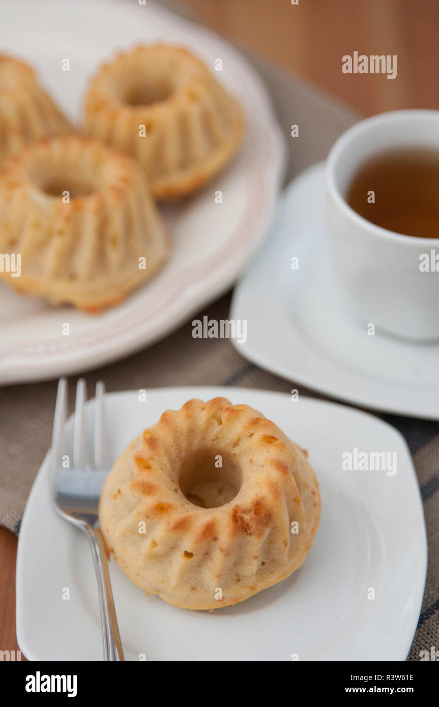 Mini gugelhupf torta Foto Stock