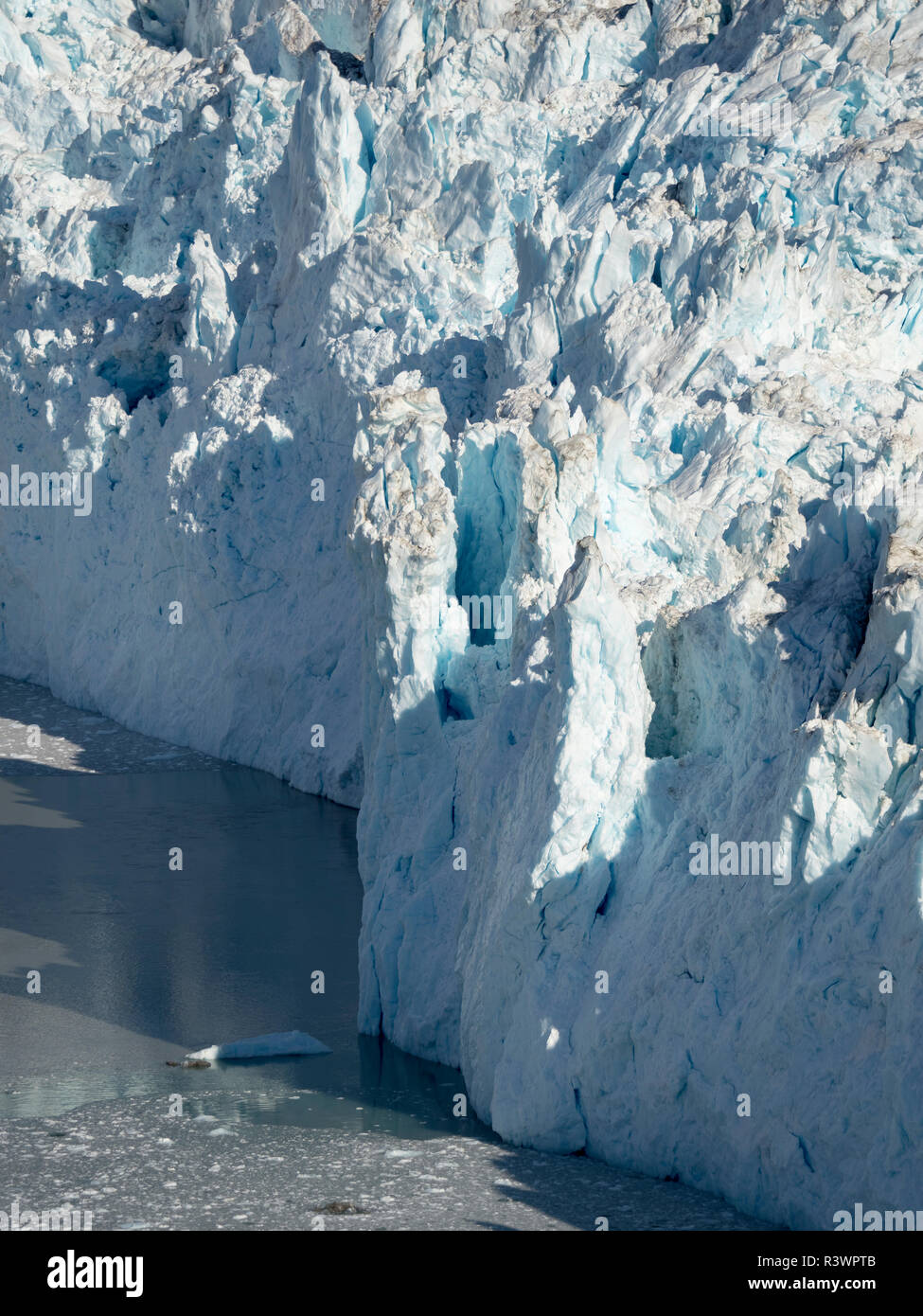 Ghiacciaio Eqip (Eqip Sermia) in Groenlandia occidentale, Danimarca Foto Stock