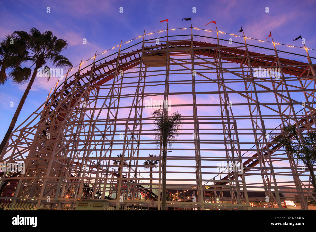 Il Belmont Park, Mission Bay, San Diego, California, Stati Uniti d'America Foto Stock