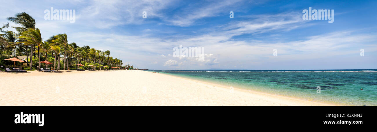 Spiaggia Geger paesaggi sulla isola di Bali in Indonesia Foto Stock