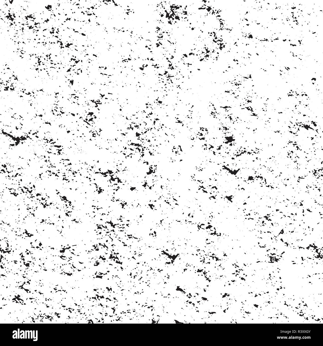 Addolorato Texture di polvere per sporchi Fryed effetto invecchiato. Creato digitalmente vettore di sovrapposizione Grunge sfondo astratto Illustrazione Vettoriale