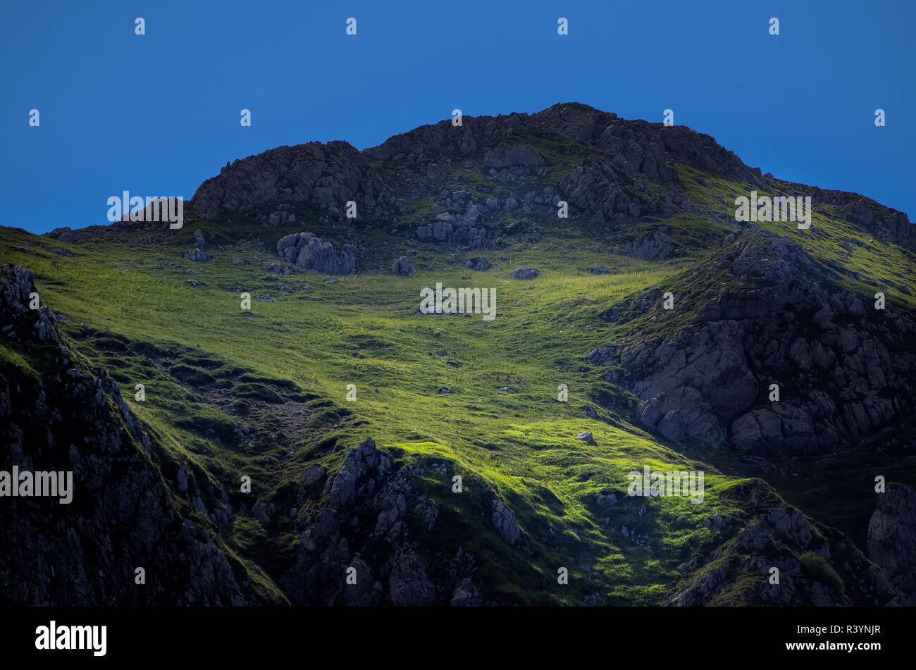 Il centro di sci Foto Stock