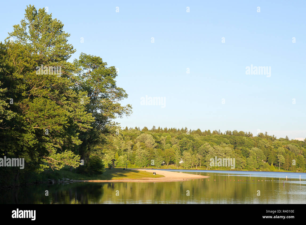 Terra promessa del Parco Statale di Pike County, Pennsylvania, Stati Uniti d'America Foto Stock