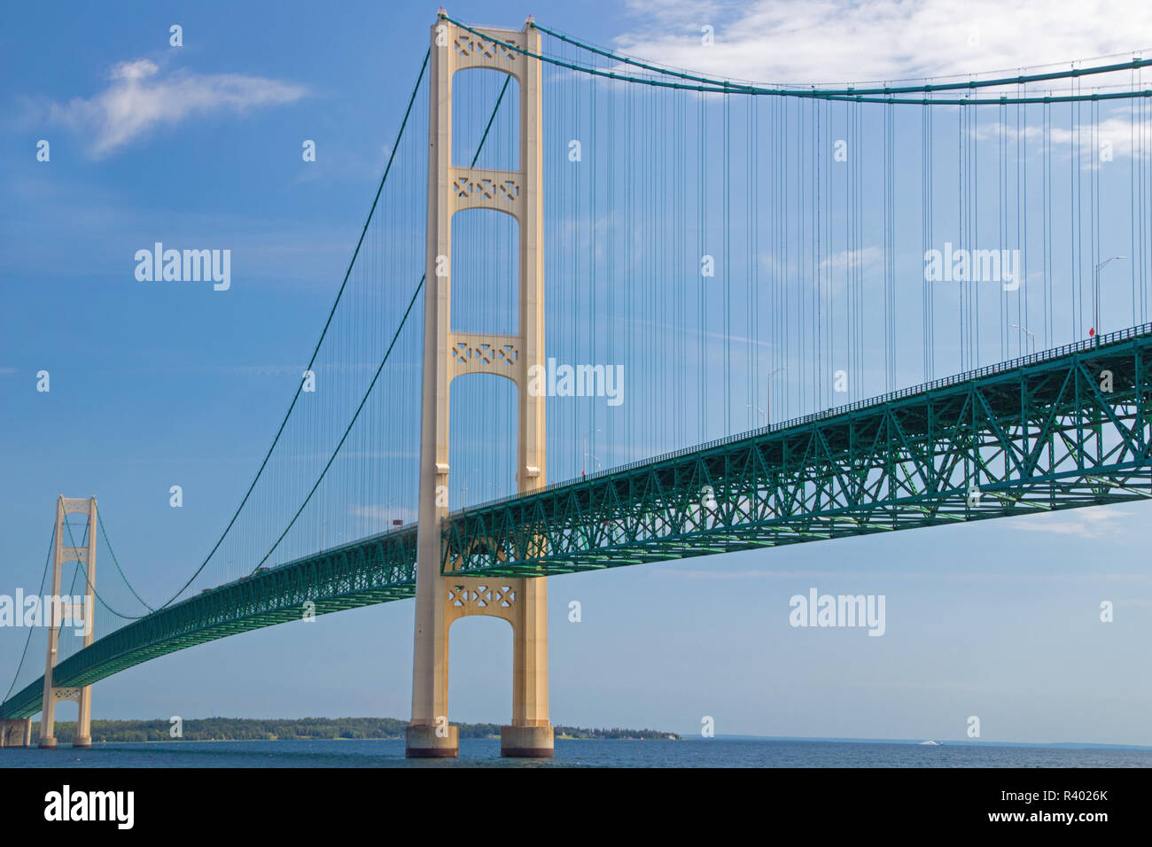 Ponticello di Mackinac Foto Stock