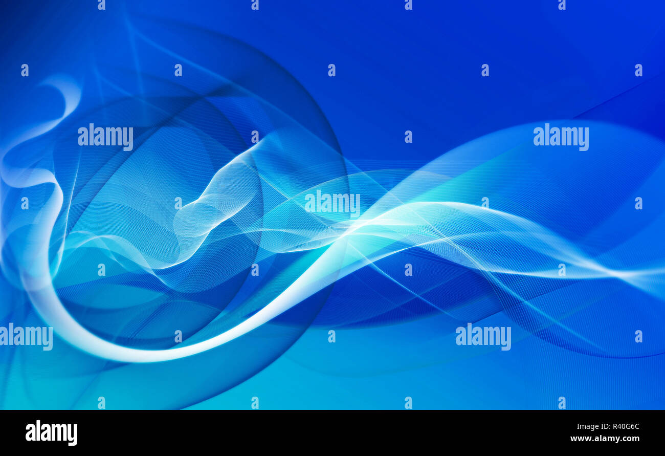 Le linee di movimento astratto Foto Stock