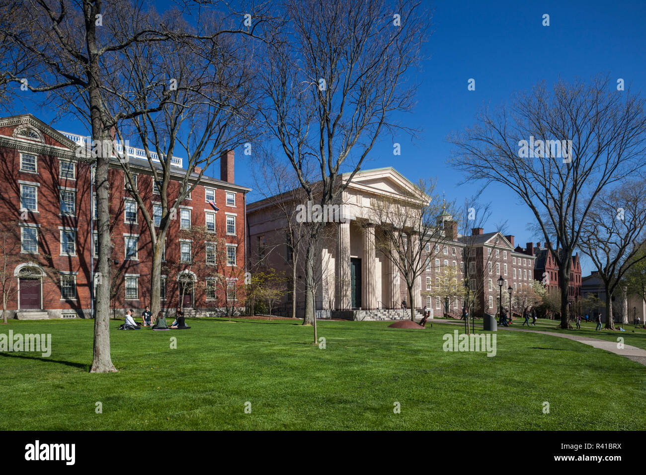 Stati Uniti d'America, Rhode Island, la provvidenza, Brown University, Ivy League campus Foto Stock