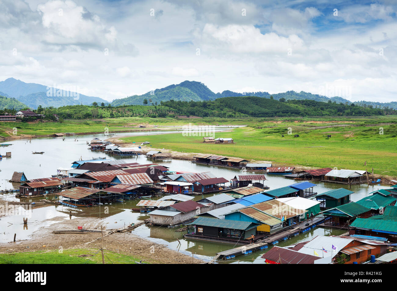 Sangkhlaburi in Thailandia Foto Stock