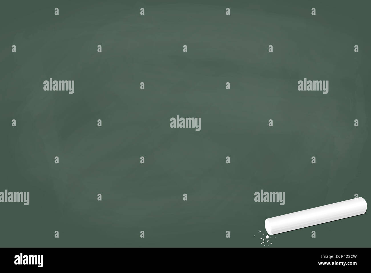 Lavagna vuota green Foto Stock