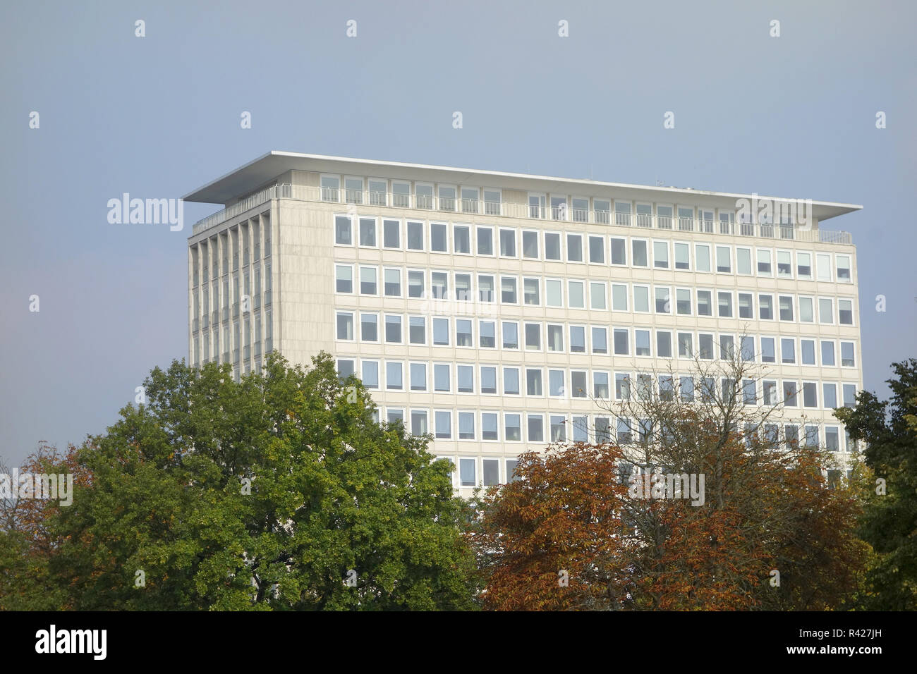 La HSH Nordbank in Kiel Foto Stock