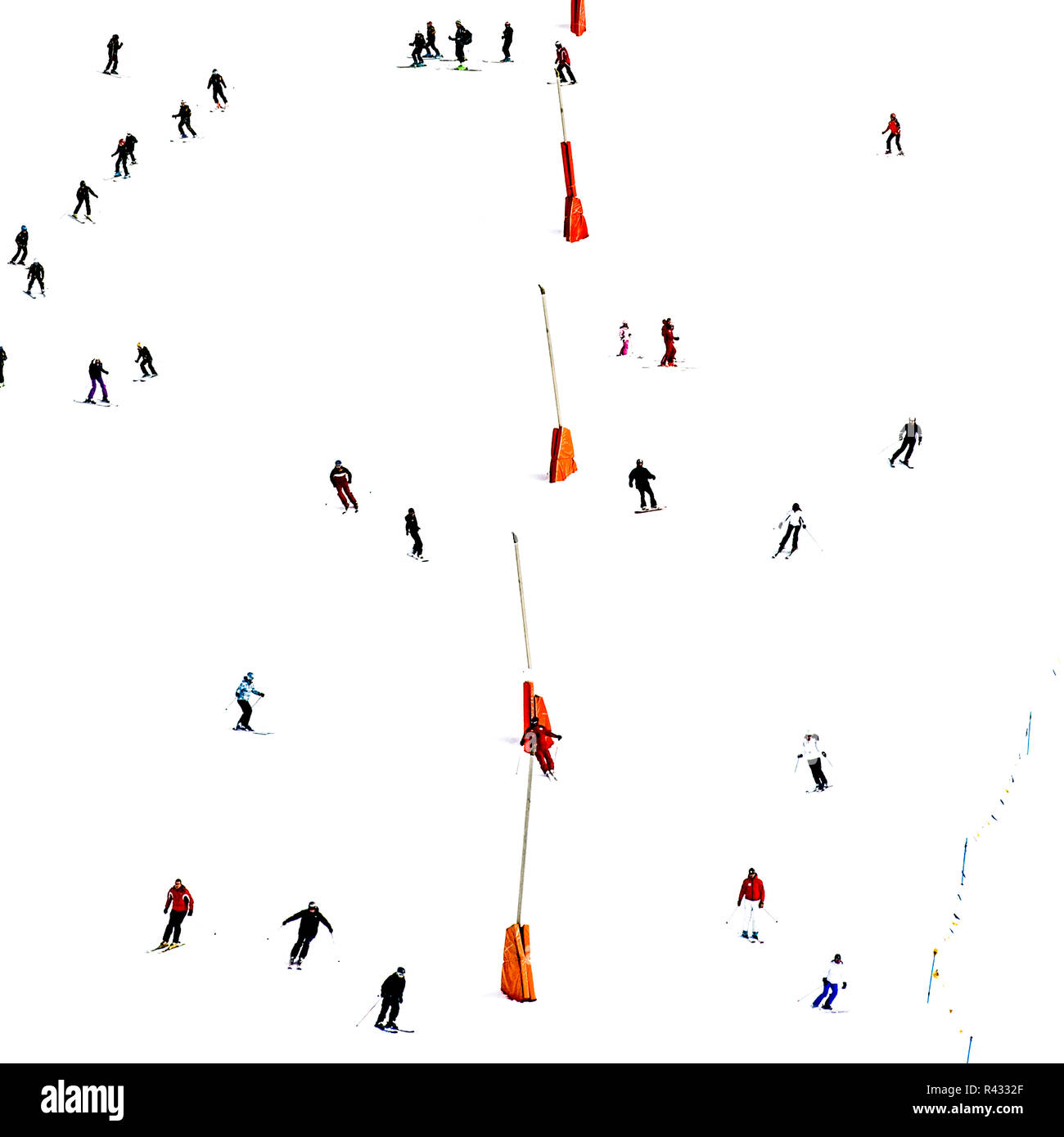 Sestriere, provincia di Torino, Piemonte, Italia Foto Stock