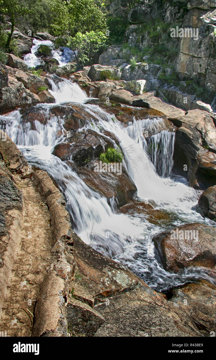 Cascate del Fiume a Vera county Foto Stock