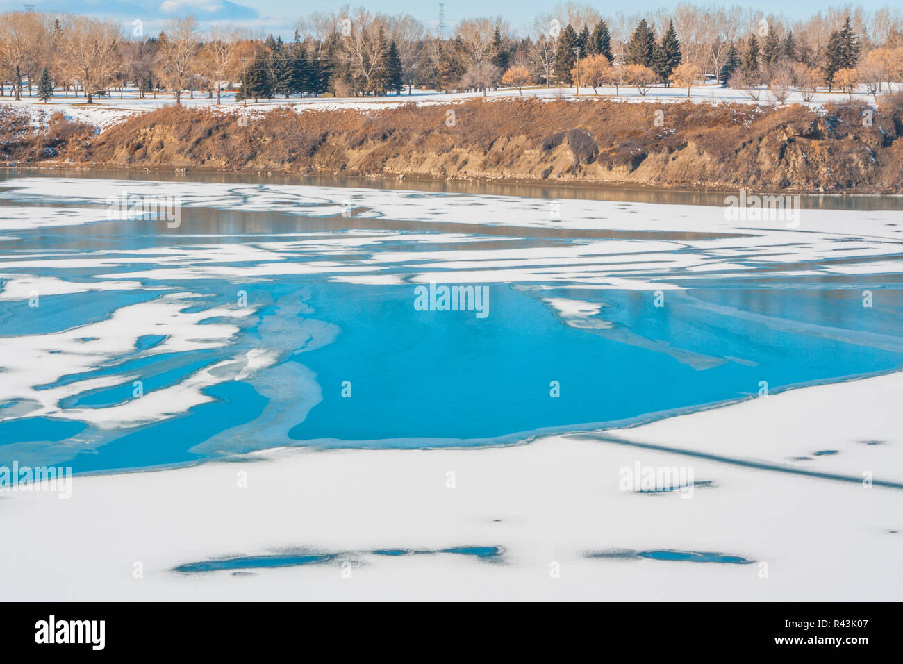 Serbatoio di ghiaccio Foto Stock