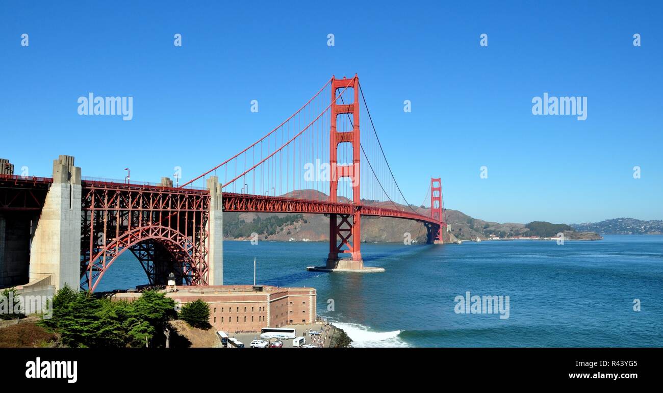 Golden Gate bridge Foto Stock