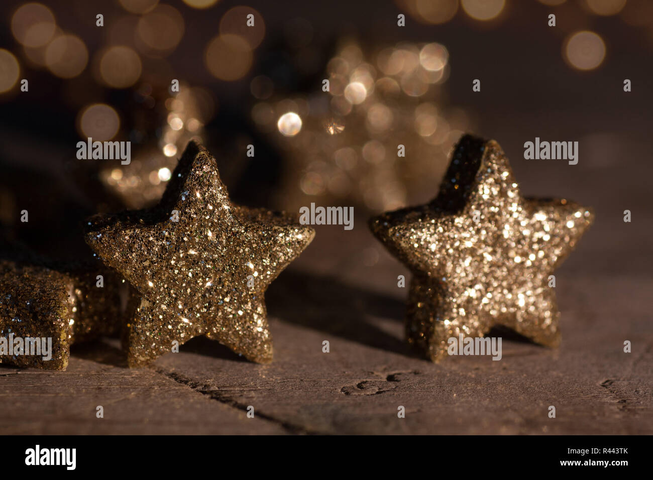 Golden Stars spumanti Foto Stock