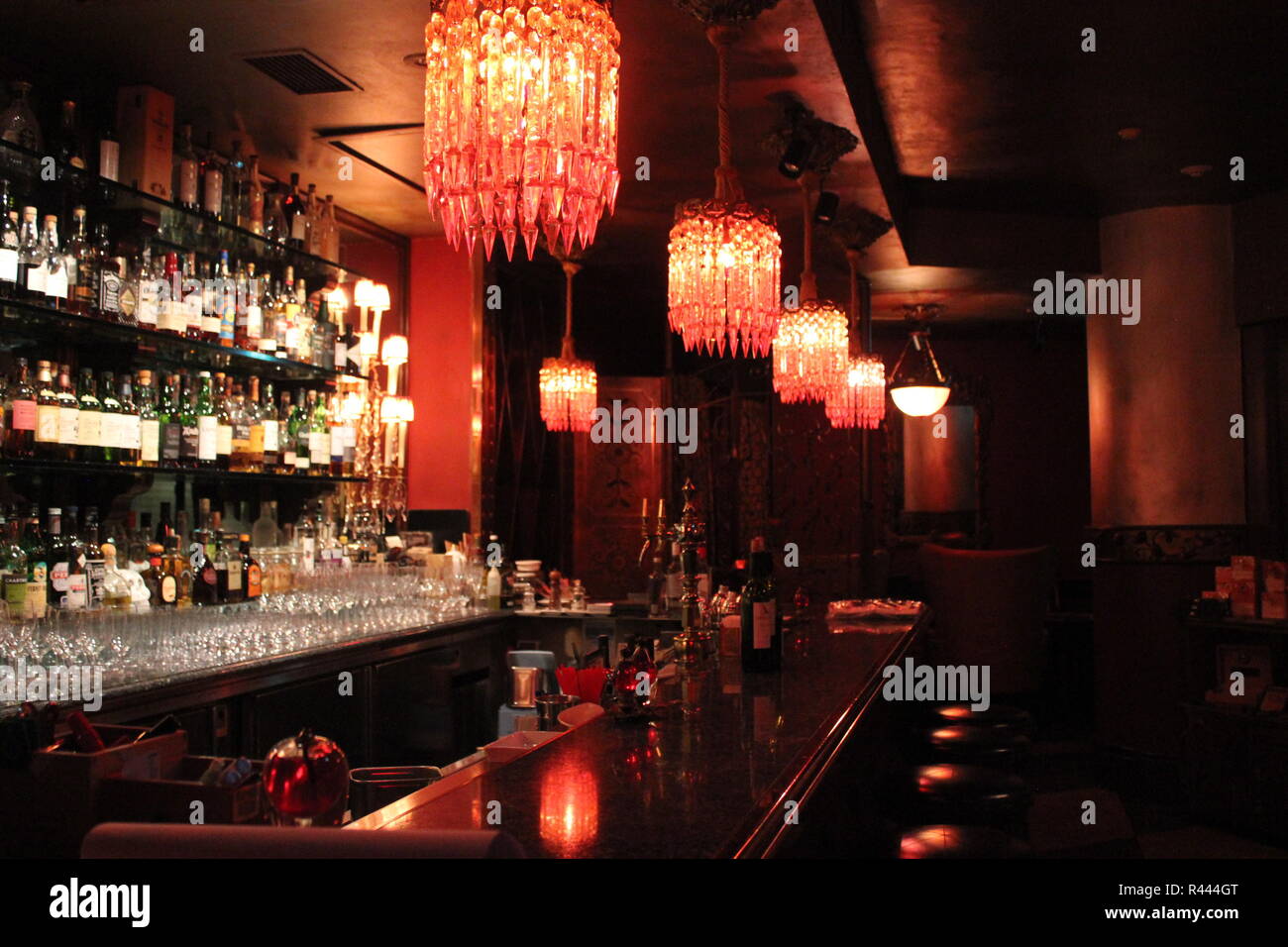 Raccolta di foto di ristoranti e bar di Tokyo Foto Stock