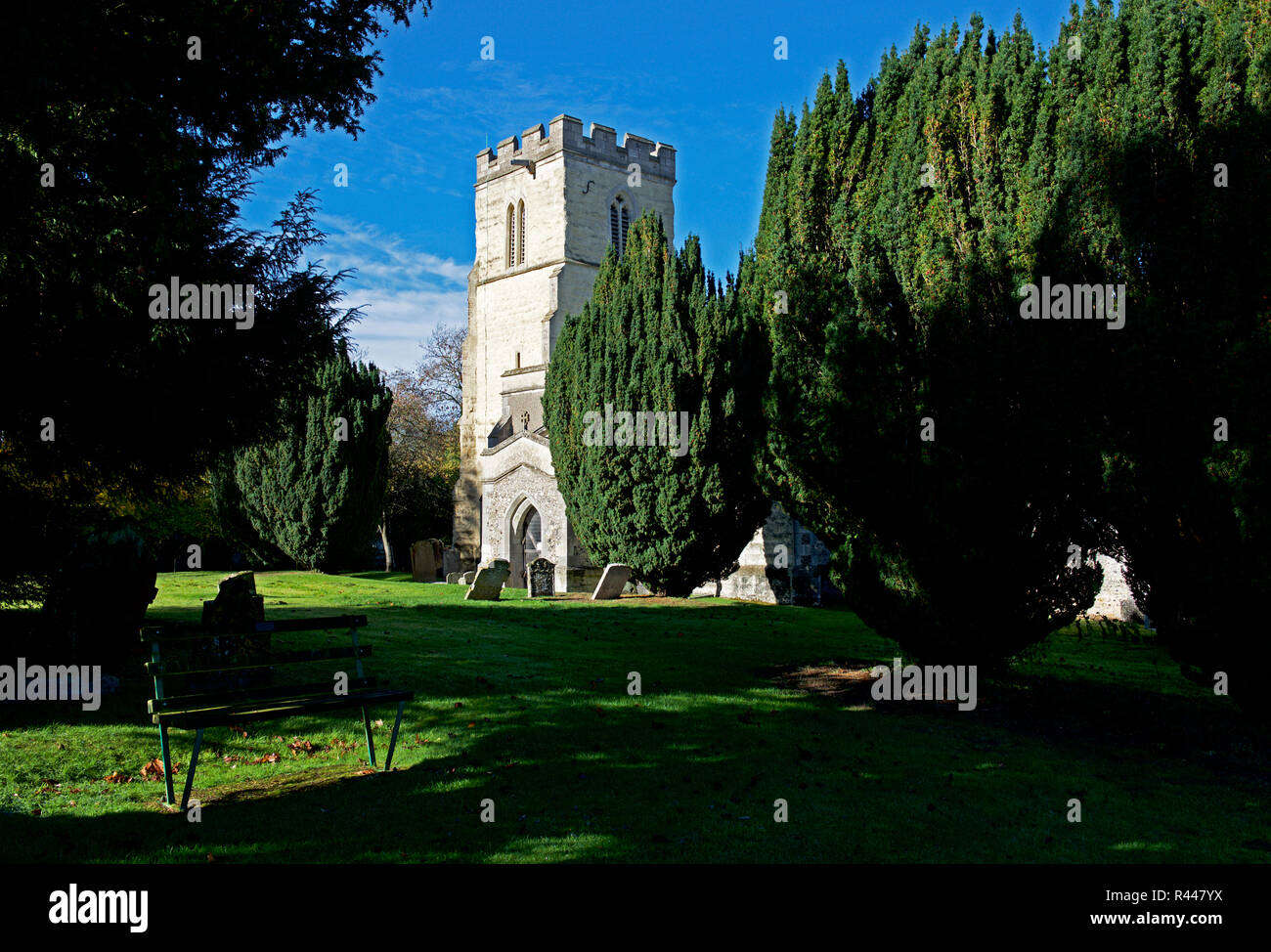 Chiesa di Santa Maria, Pitstone, Buckinghamshire, Inghilterra, Regno Unito Foto Stock