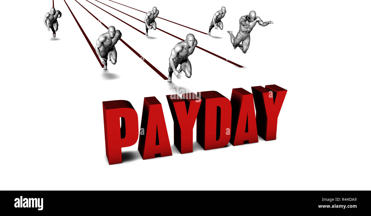 È Payday Foto Stock
