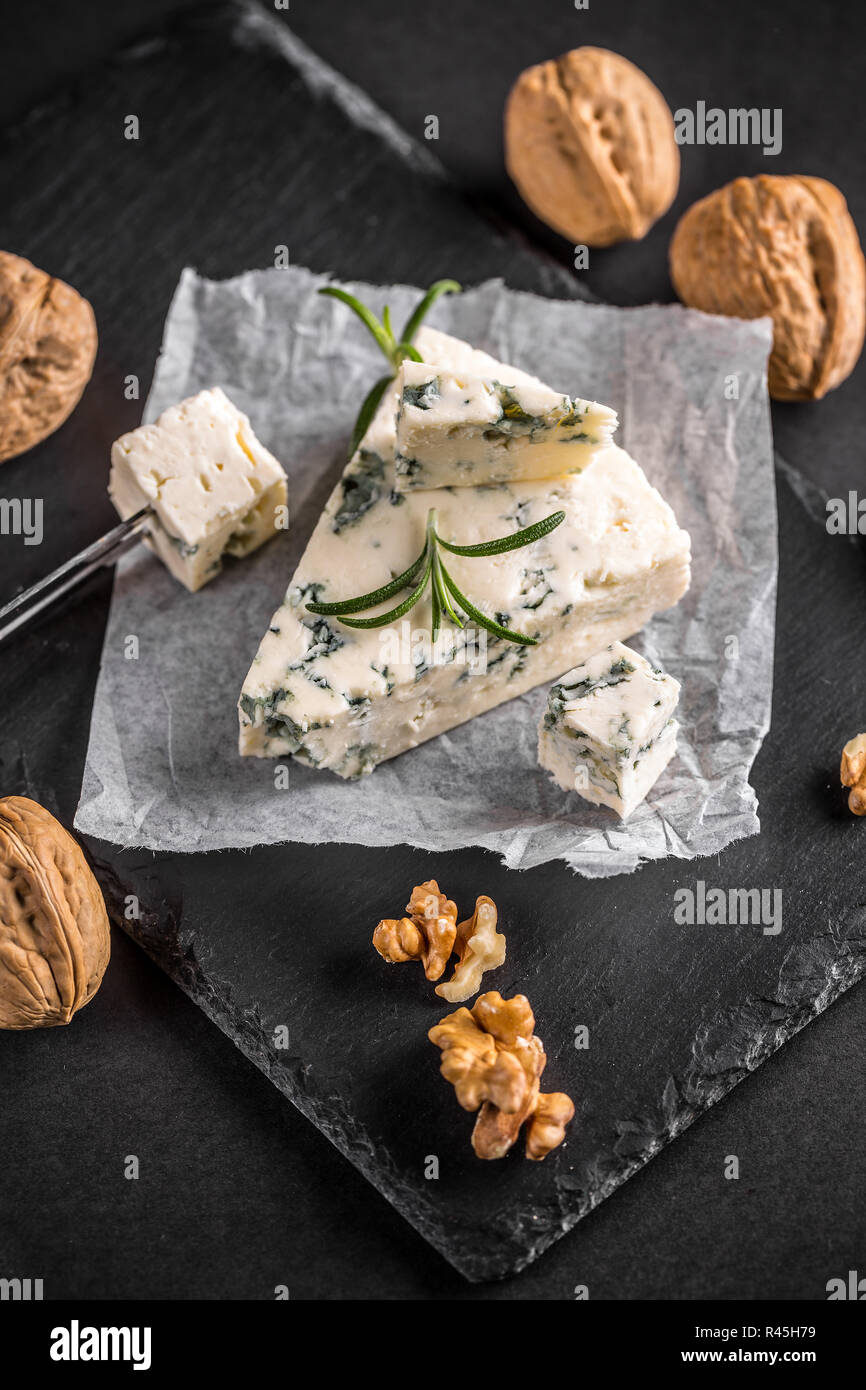 Formaggio Gorgonzola Foto Stock