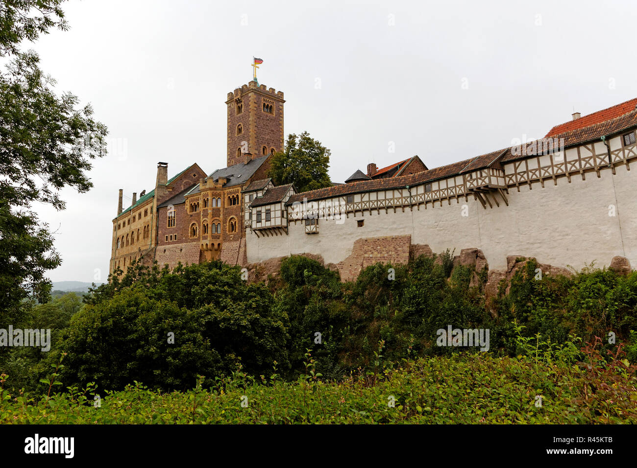 Il Wartburg a Eisenach Foto Stock