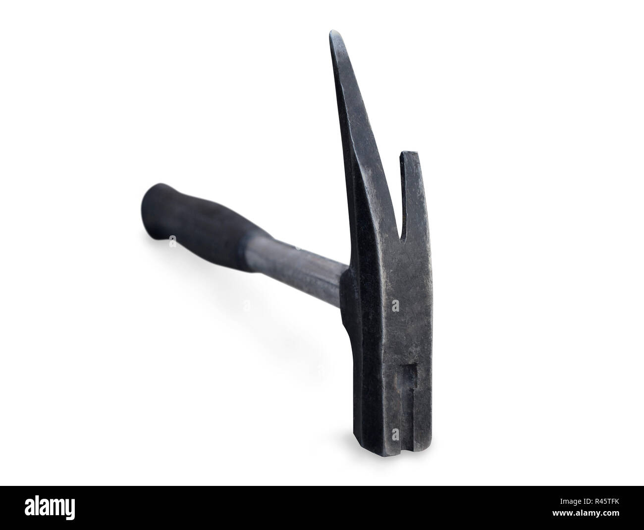 Carpenter il martello per manifatture isolata costruzione artigianale Foto Stock