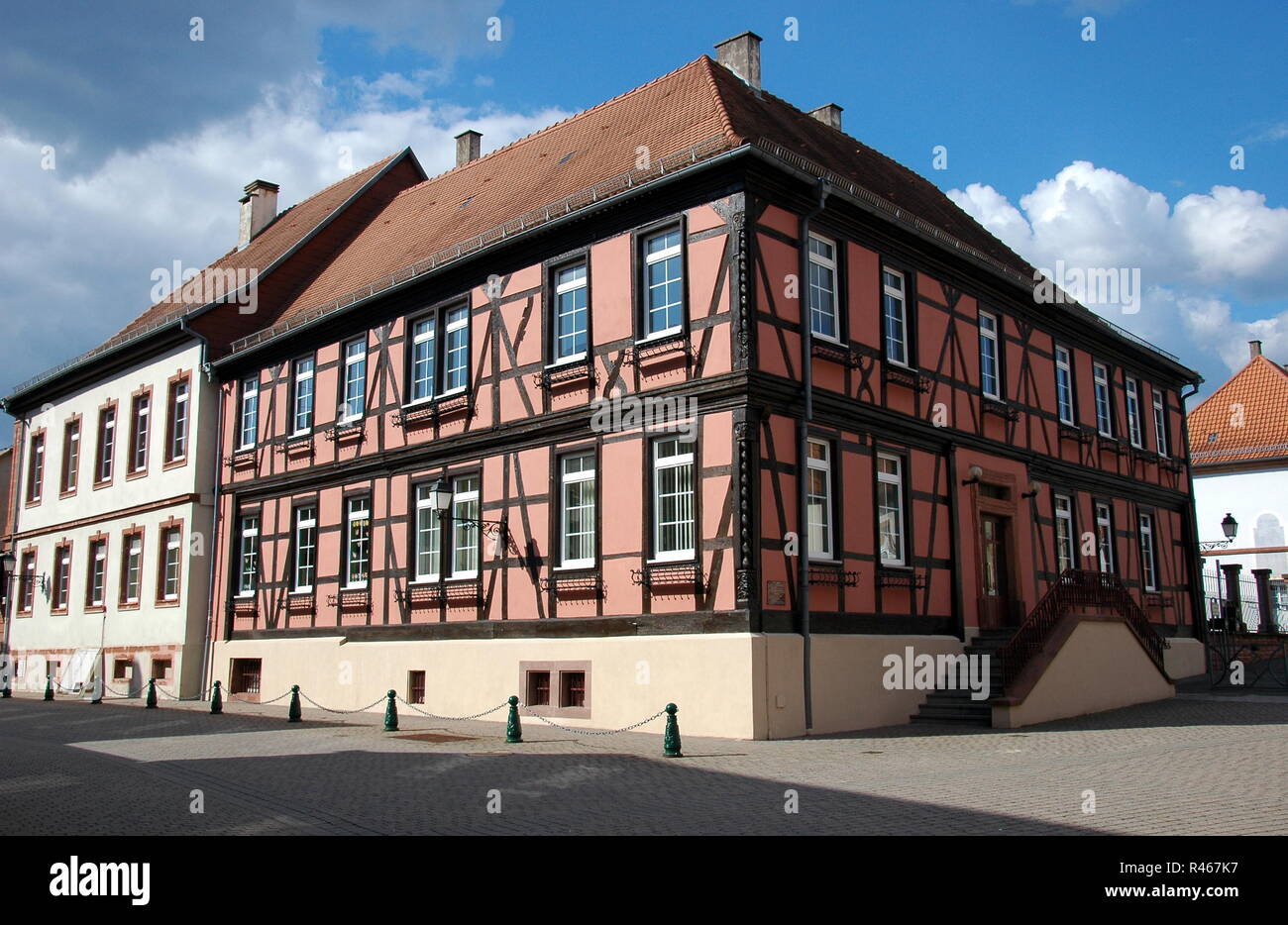 La Maison des bailli au lauterbourg / Alsazia Foto Stock