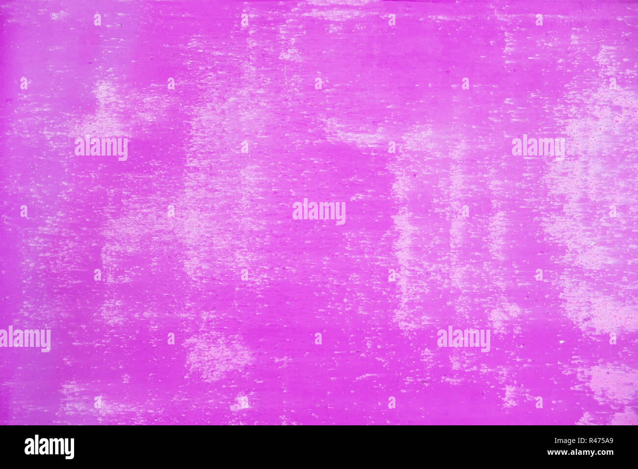 La texture della vecchia ultra violet recinzione metallica Foto Stock