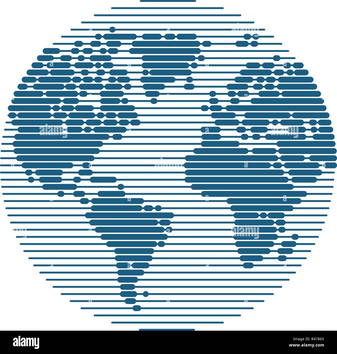 Mappa del mondo. Viaggio, affari e moderne tecnologie concetto. Illustrazione Vettoriale Illustrazione Vettoriale