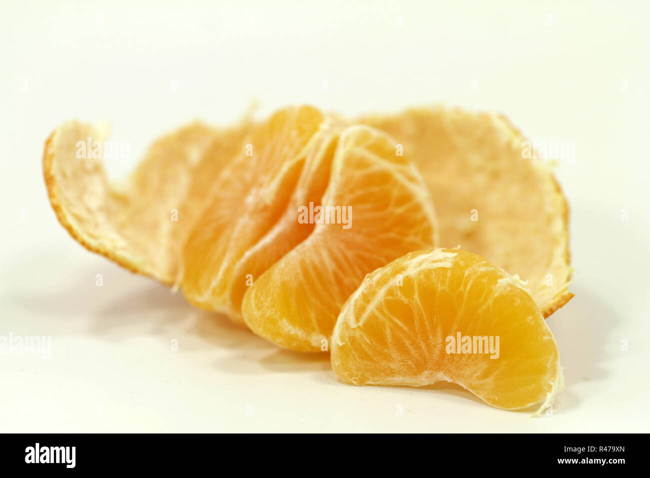 Le clementine e i mandarini Foto Stock