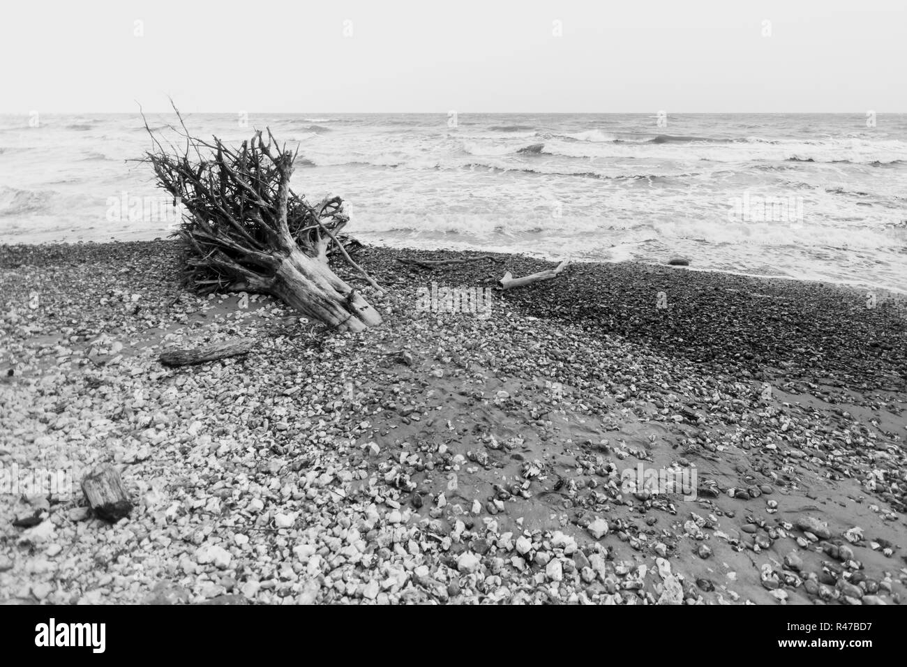 Orizzonte di collassamento Foto Stock