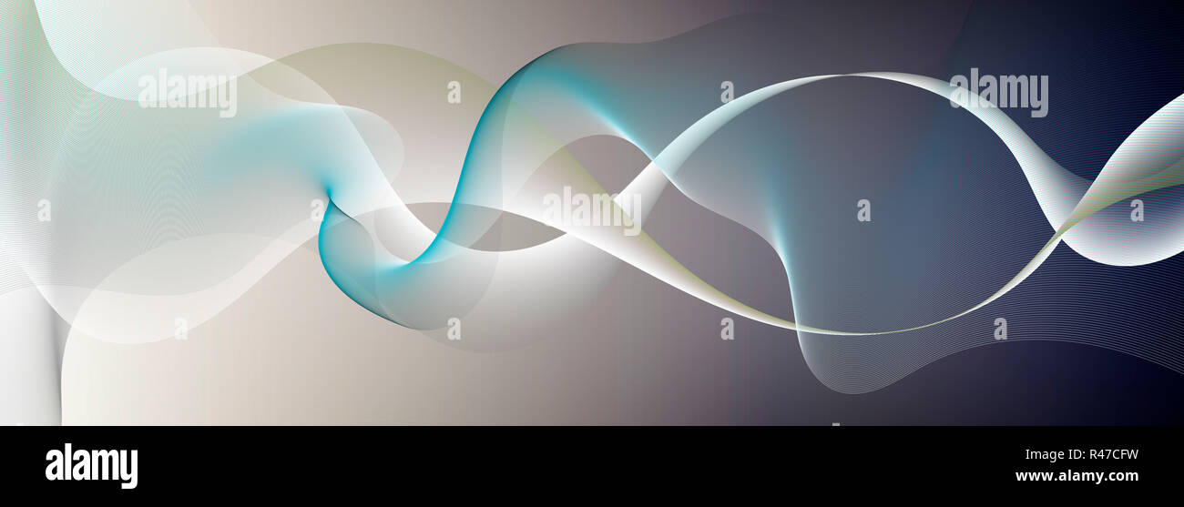 Linien bewegung farbe Foto Stock