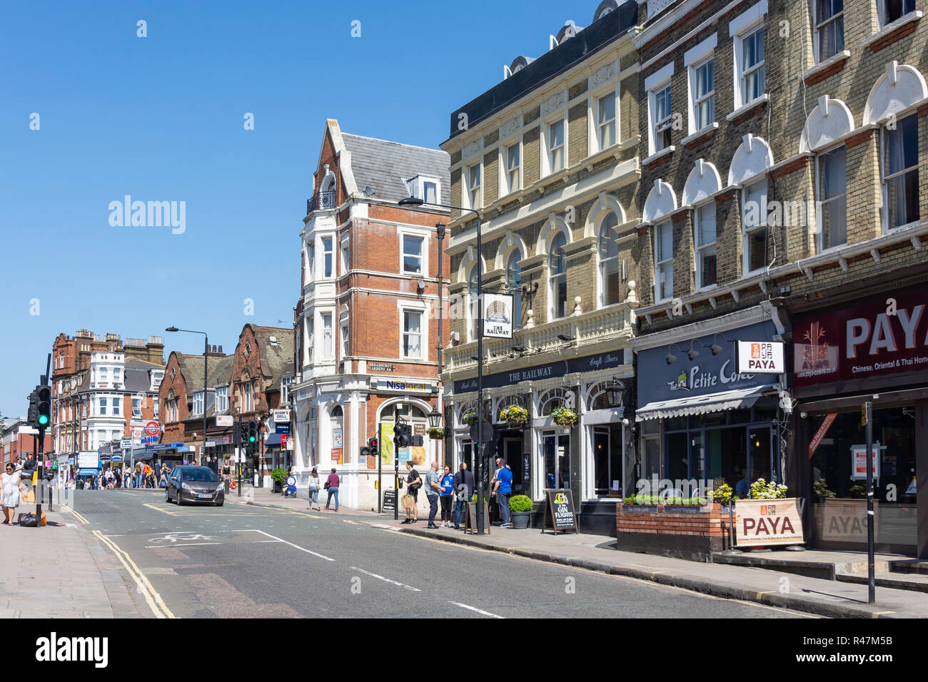 West End Lane, West Hampstead, London Borough of Camden, Greater London, England, Regno Unito Foto Stock