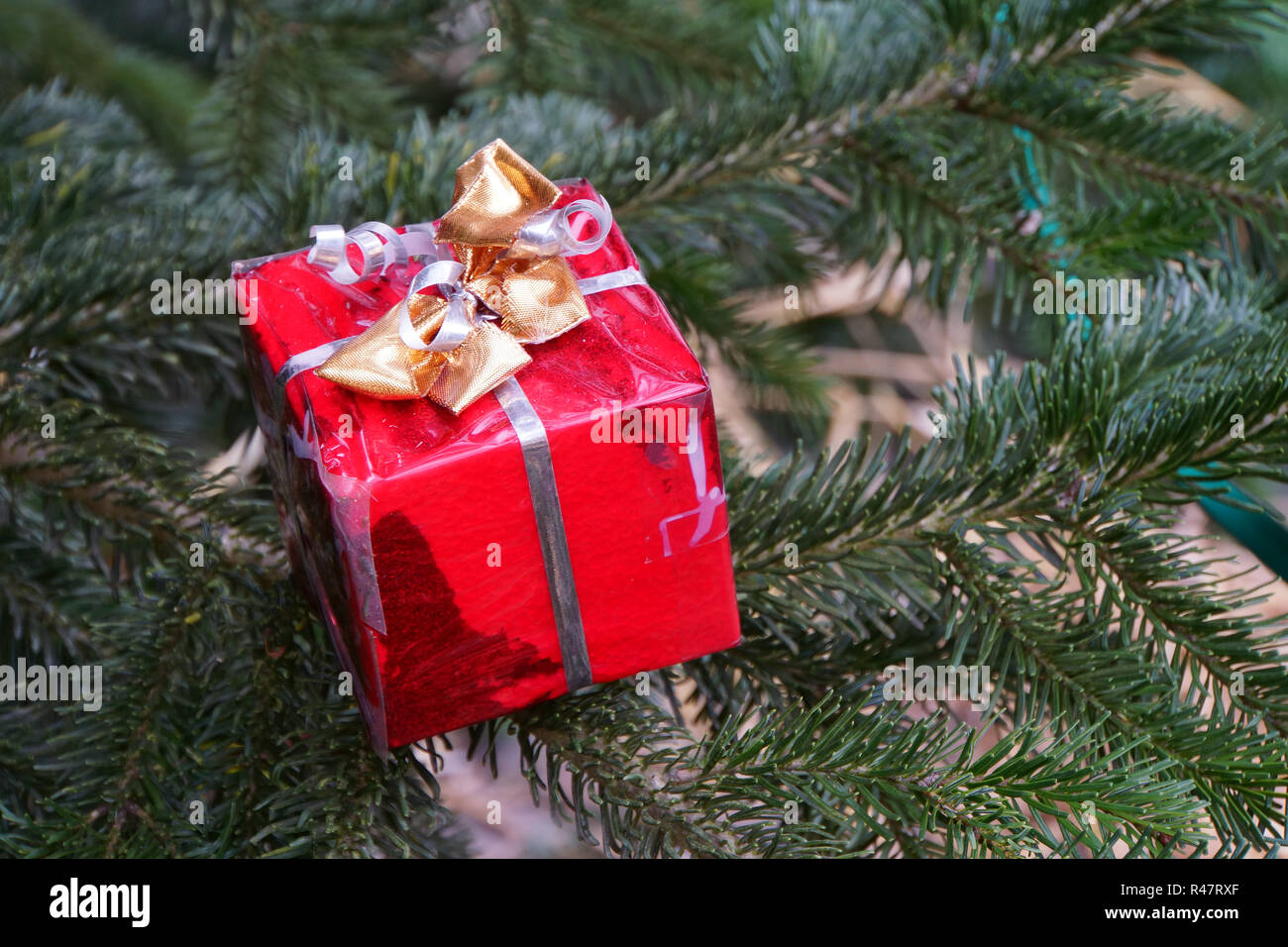 Mercatino di Natale nel centro storico della città Foto Stock