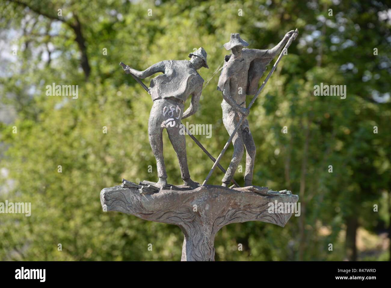 Scultura a zwiesel Foto Stock