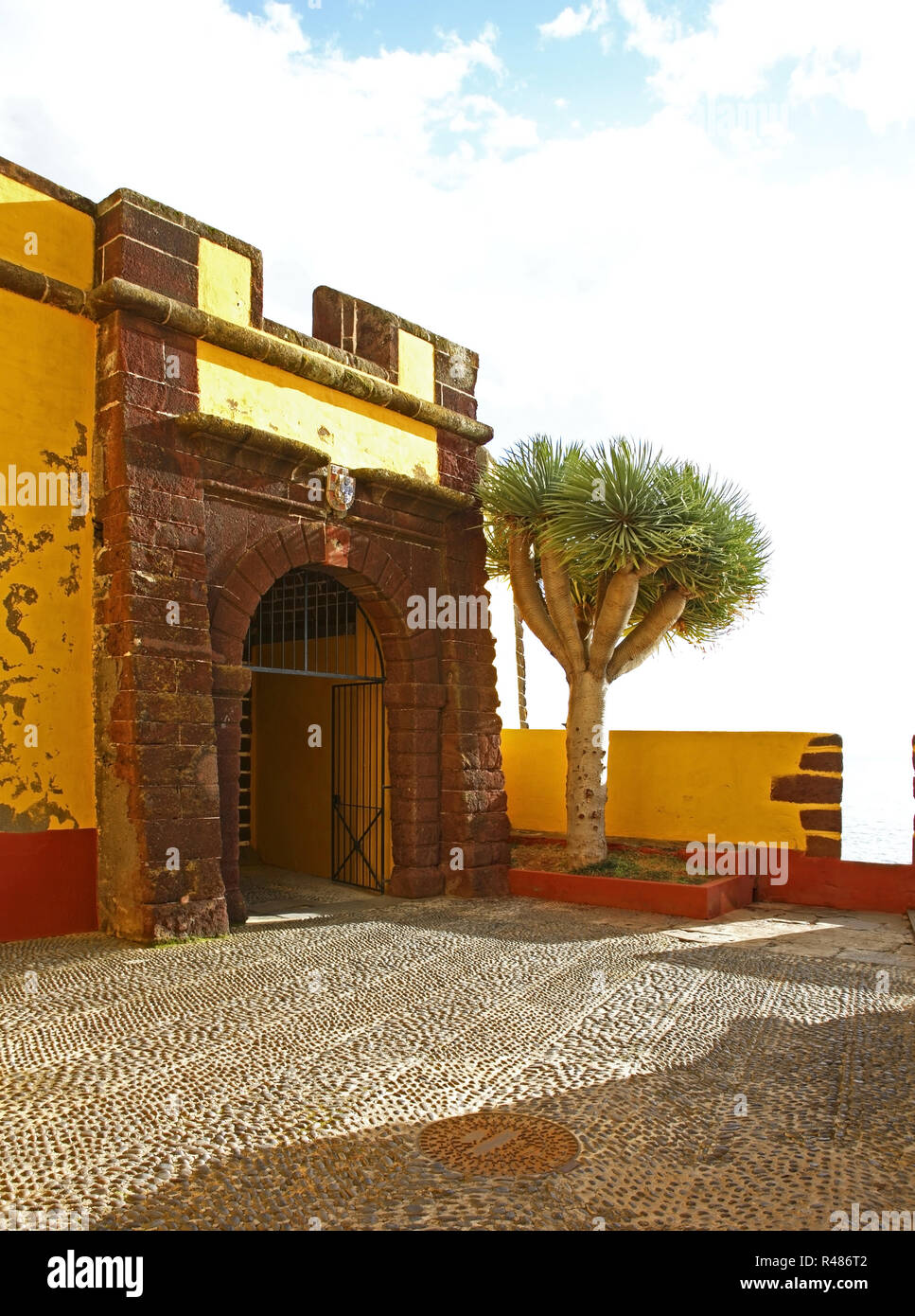 Sao Tiago Fort di Funchal. L'isola di Madeira. Portogallo Foto Stock