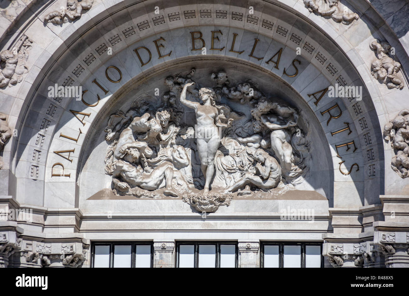 Palacio de Bellas Artes Foto Stock