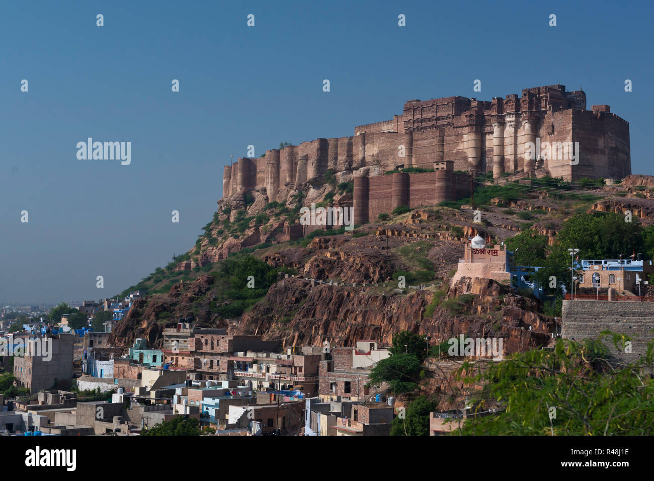 Mehrangar forte di Jodhpur Foto Stock