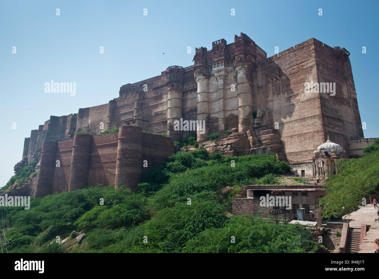 Mehrangar forte di Jodhpur Foto Stock