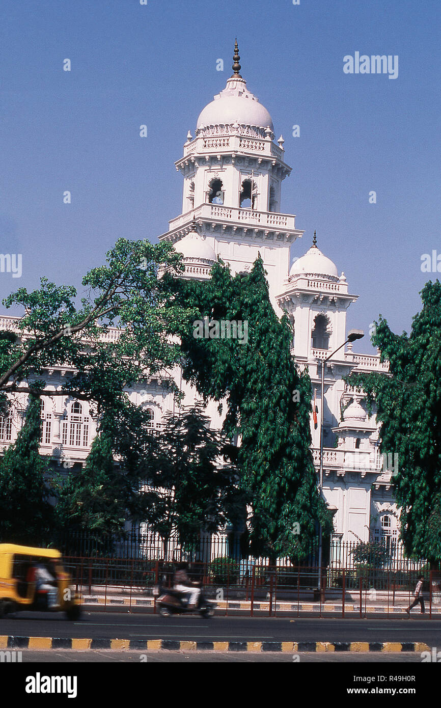 L'Andhra Pradesh assemblea legislativa edificio, Hyderabad, India, Asia Foto Stock