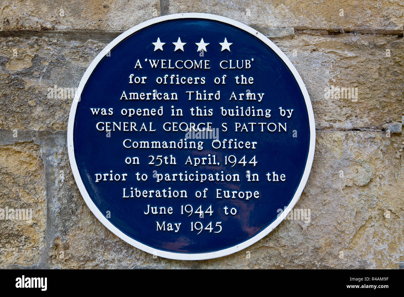 Immagini del Ruskin camere a Knutsford Cheshire una volta che è stato utilizzato dalla US Army durante la seconda guerra mondiale e aperta dal Generale George Patton Foto Stock