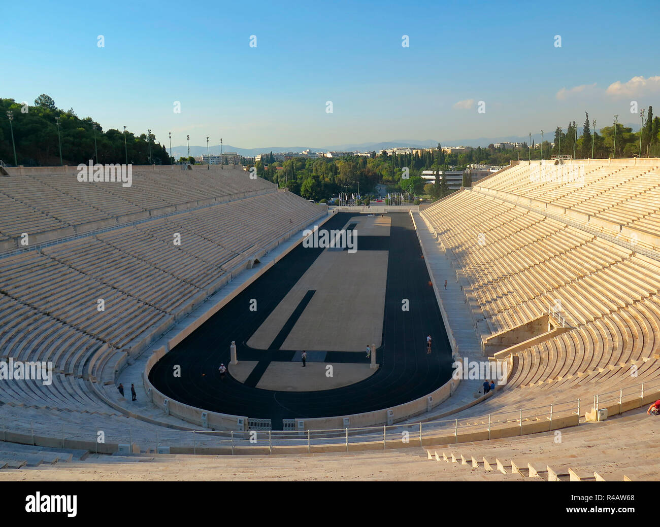 Panathinaiko-Stadion, Athen Griechenland, Foto Stock