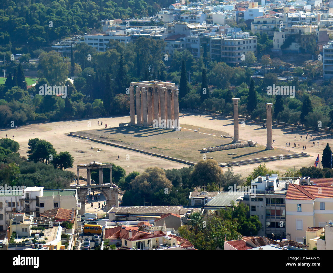 Agora, Athen Griechenland, Foto Stock