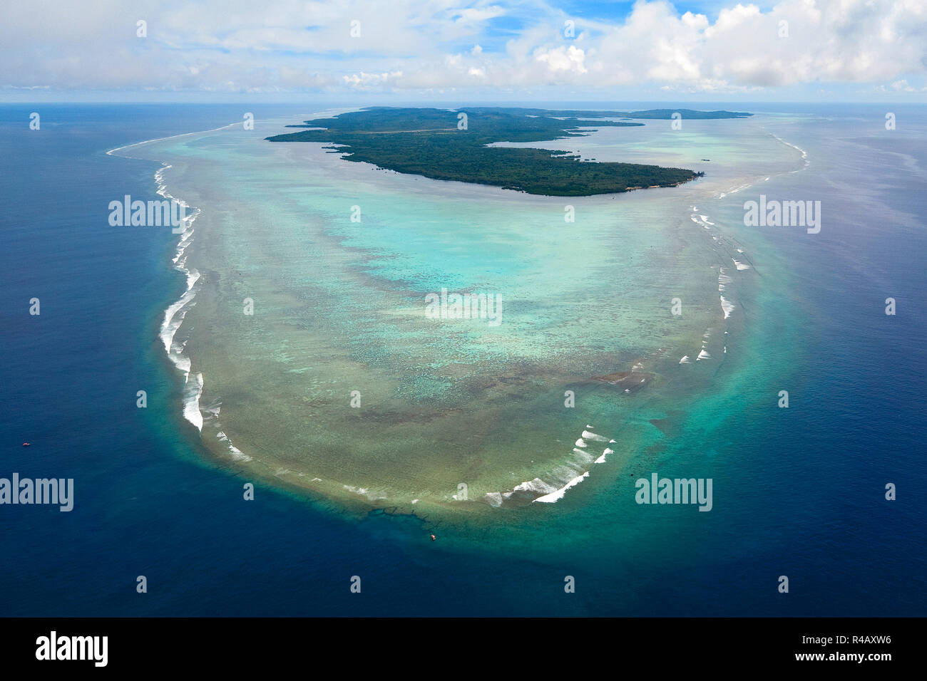 Isola di Yap, estremità meridionale, Yap, Isole Caroline, Stati Federati di Micronesia Foto Stock
