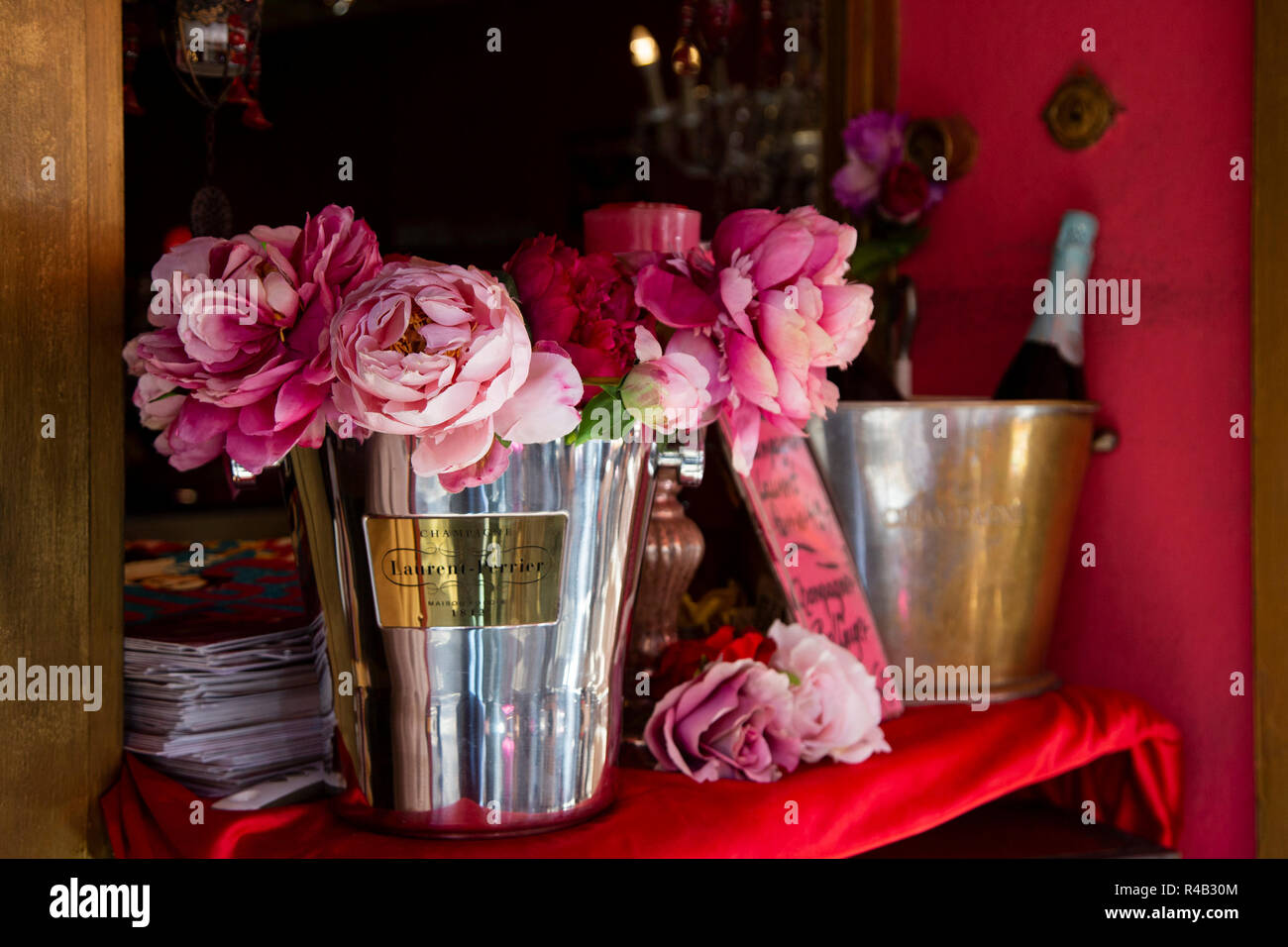 Decorazioni in Bar Coto o Bar Coto Dos, palma o di Palma di Maiorca, a Maiorca, isole Baleari, Spagna, Europa Foto Stock