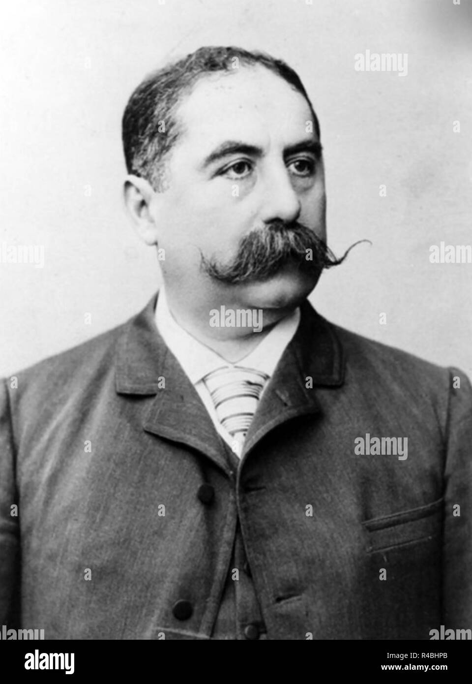 GROUSSET Pasquale (1844-1909) Rrench Politico e scrittore di fantascienza sotto vari pen-nomi. Foto Stock