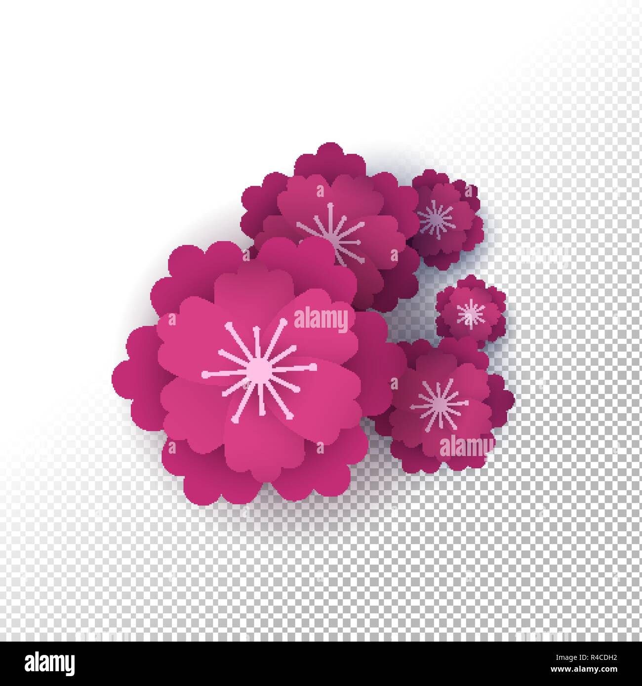 Forme di fiori immagini e fotografie stock ad alta risoluzione - Alamy