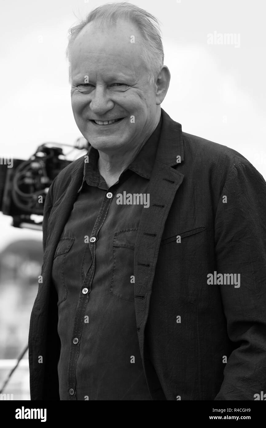 CANNES, Francia - 19 Maggio 2018: Stellan Skarsgård in "l'uomo che ha ucciso Don Chisciotte' photocall durante la settantunesima Cannes Film Festival Foto Stock
